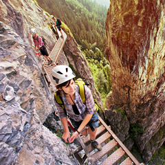 Klettersteig Pinut