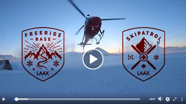 Lawinenrettung Laax - ski patrol